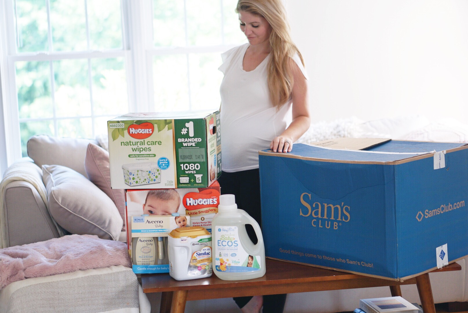 Sam's club free store baby sample box