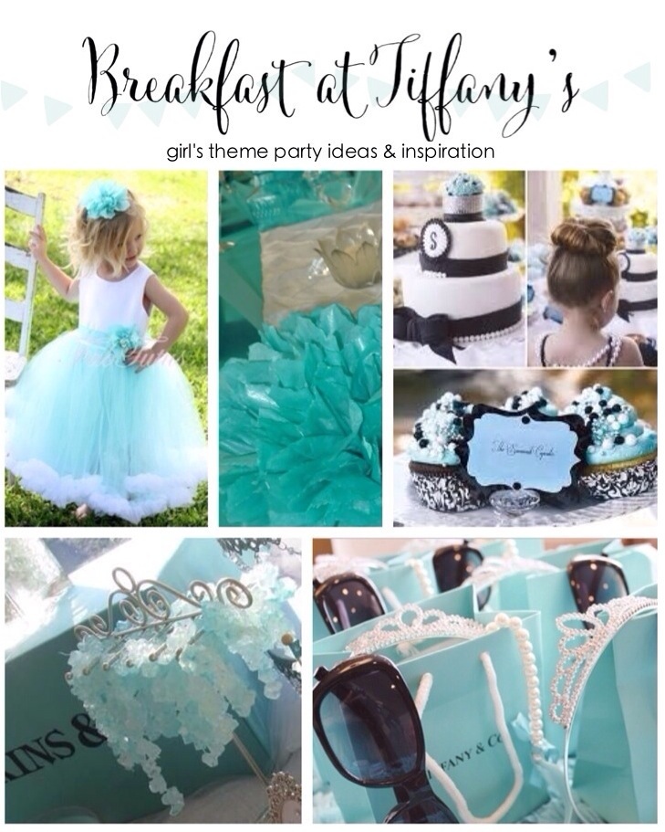 Breakfast at Tiffanys Girls Party Ideas & Inspiration www.frostedevents.com Birthday & Baby Shower