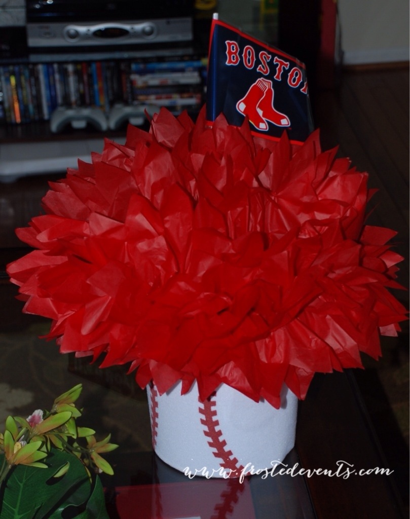 Sports Theme Baby Shower by Frosted Events Boston Red Sox Party Ideas and Inspiration frostedevents.com