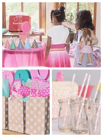 American Girl Party Themed Party- Frosted Events