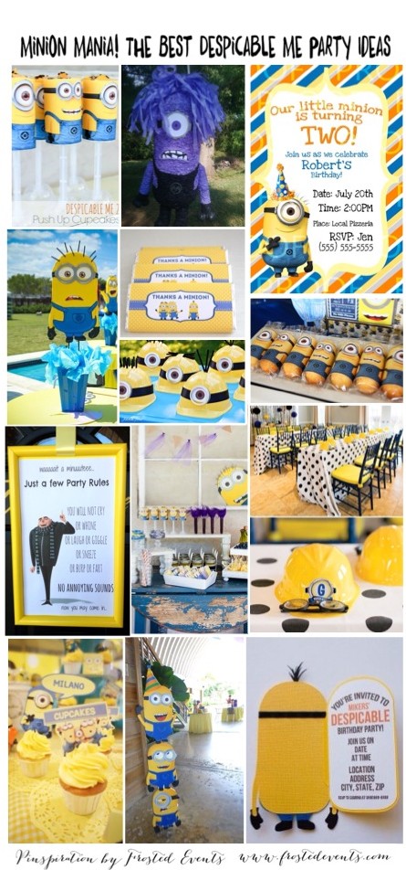 Minion Mania! Despicable Me Party Ideas