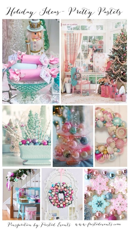 Christmas Inspiration- Pretty Pastels for the Perfect Holiday