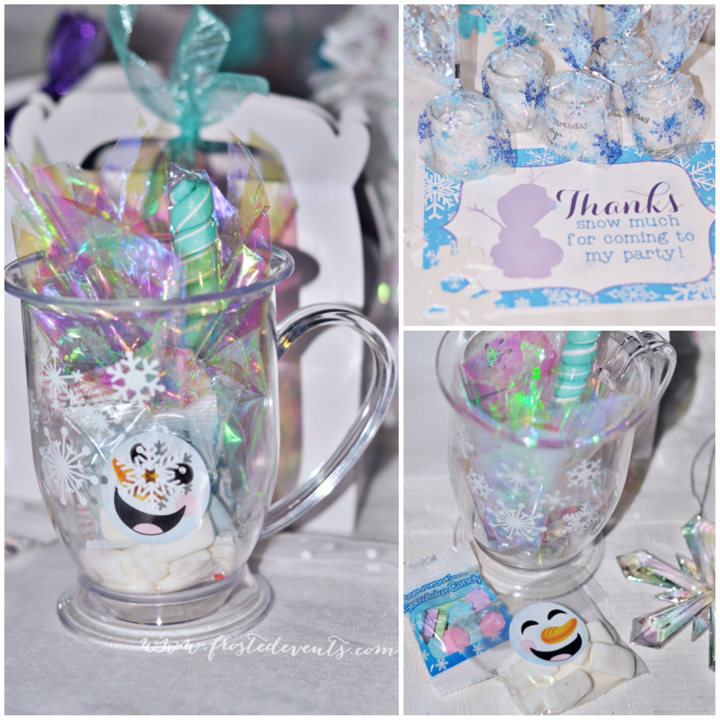 Frozen Birthday Party Decorations Favors Games Printables Crafts www.frostedevents.com