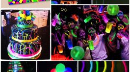 Party Themes - Neon Glow In the Dark Party Ideas frostedevents.com