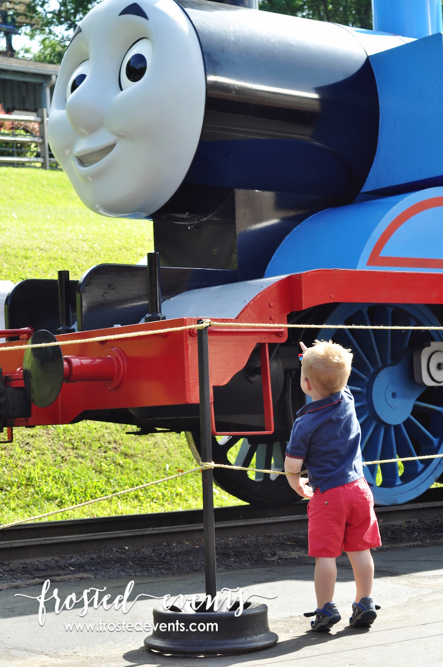 Day Out with Thomas the Train Review- Frosted Events frostedevents.com 