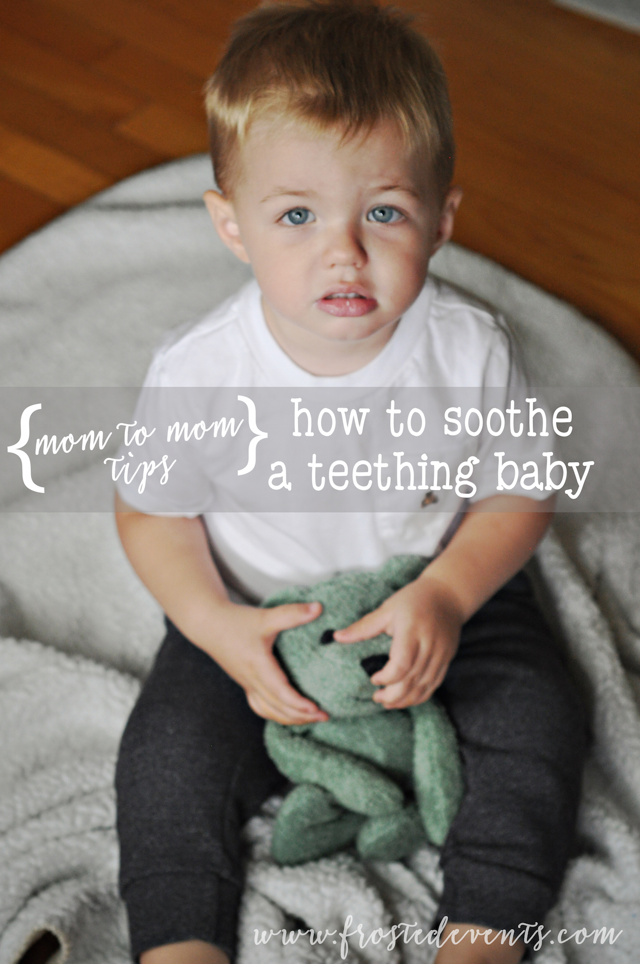 Moms Tips to Soothe A Teething Baby #TeethingTruths #ad