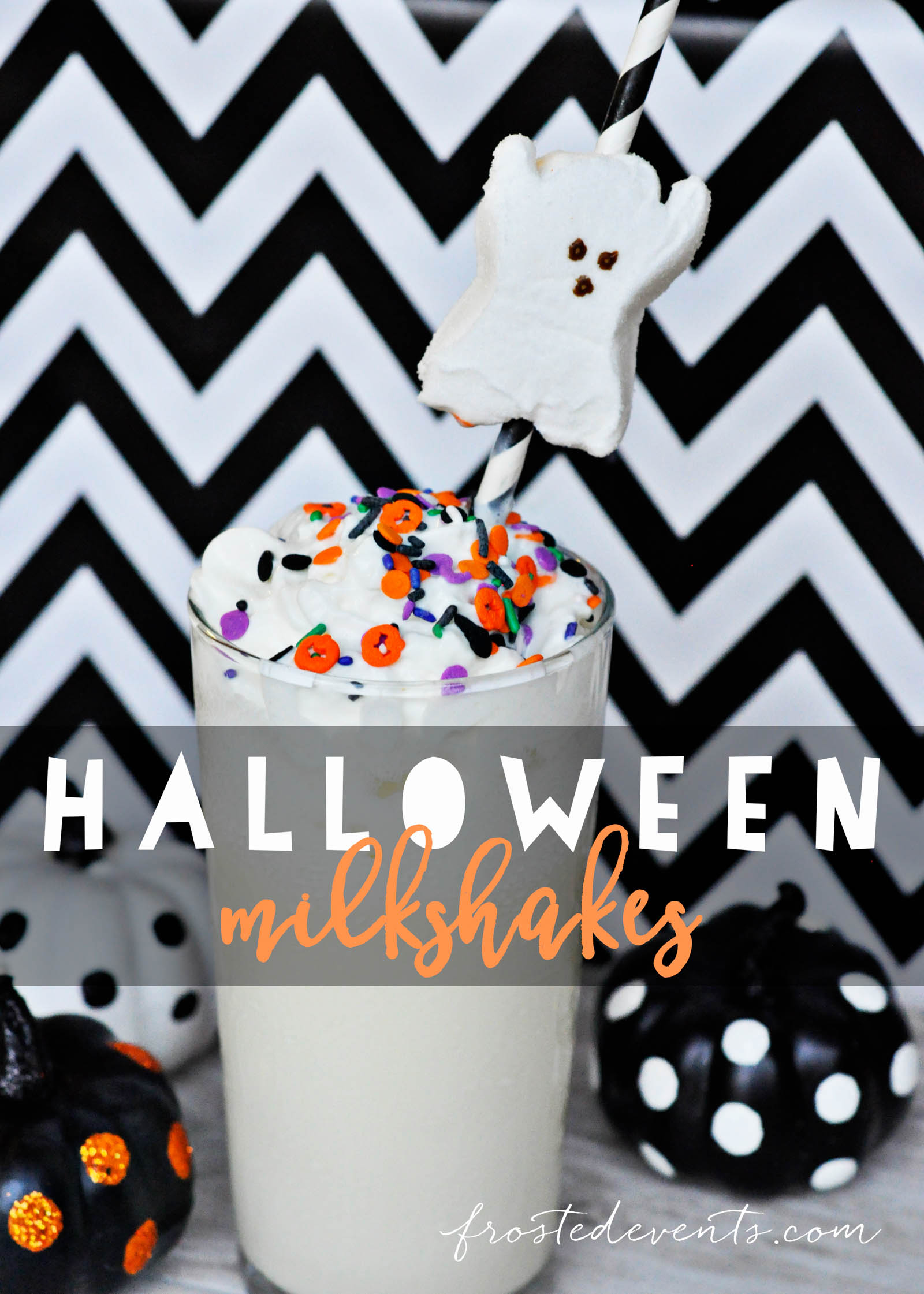 Halloween Drink Ideas – Monster Milkshakes!
