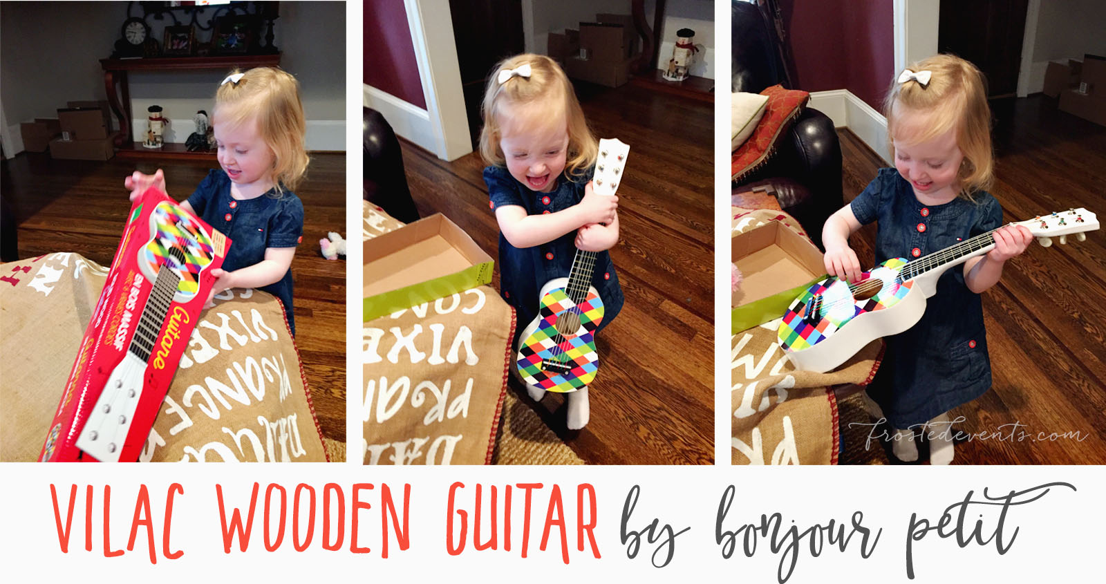 Gift Guide 2015 Favorites- Vilac Wooden Guitar