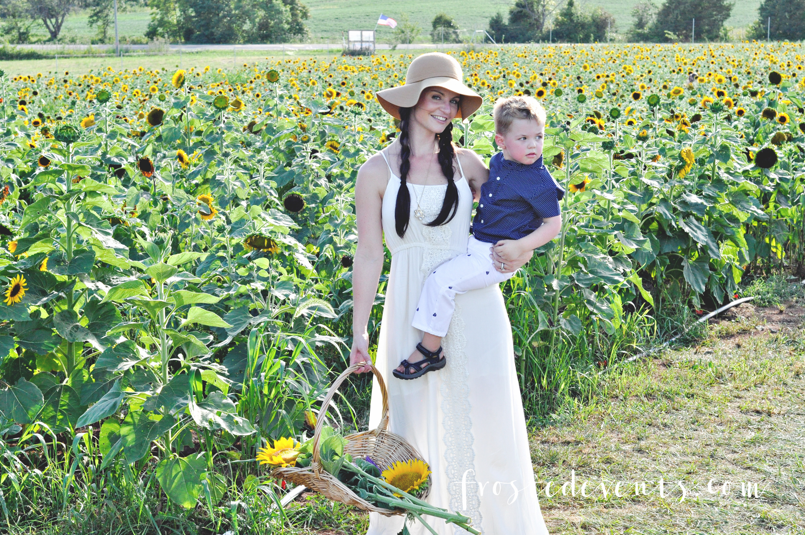 Sunflowers Burnside Farms Virginia Fun for Kids Kid Friendly Places 