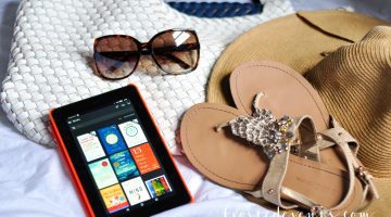Travel Essentials Packing List for Family Vacation Amazon Fire Tablet @frostedevents