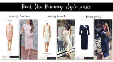 Rent the Runway Dresses Favorite Looks via Misty Nelson @frostedvents