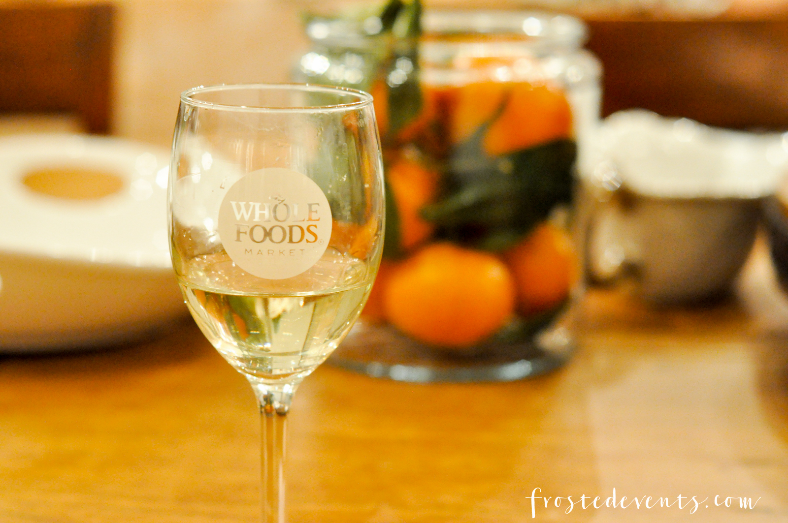 Thanksgiving Dinner Whole Foods and Williams Sonoma Table Decor via Misty Nelson @frostedevents frostedMOMS 