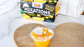 Quick Snacks and Simple Ideas for Mixing Up Kid's Meals via frostedmoms.com @frostedevents with New DOLE Mixations