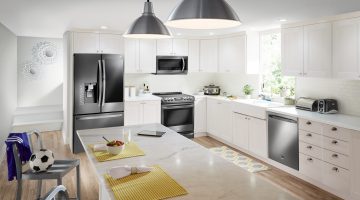 Best Buy Appliances Remodeling Sales Event LG Contemporary Kitchen