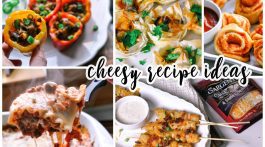 Easy Recipes - Delicious Cheese Snacks and Fresh Meal Ideas with Sargento Cheese via Misty Nelson frostedmoms @frostedevents