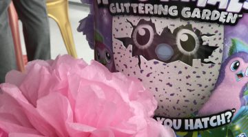Hatchimals Glittering Garden Party -- How to Throw Your Own Hatchimals Glittering Garden Party-- popular kids toys via Mom Blogger Misty Nelson youtube kids toy vloggers