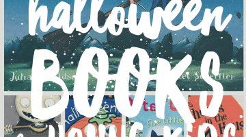 Halloween Books for Kids - Children's Reading List of Halloween Favorites via Misty Nelson, mom blogger @frostedevents