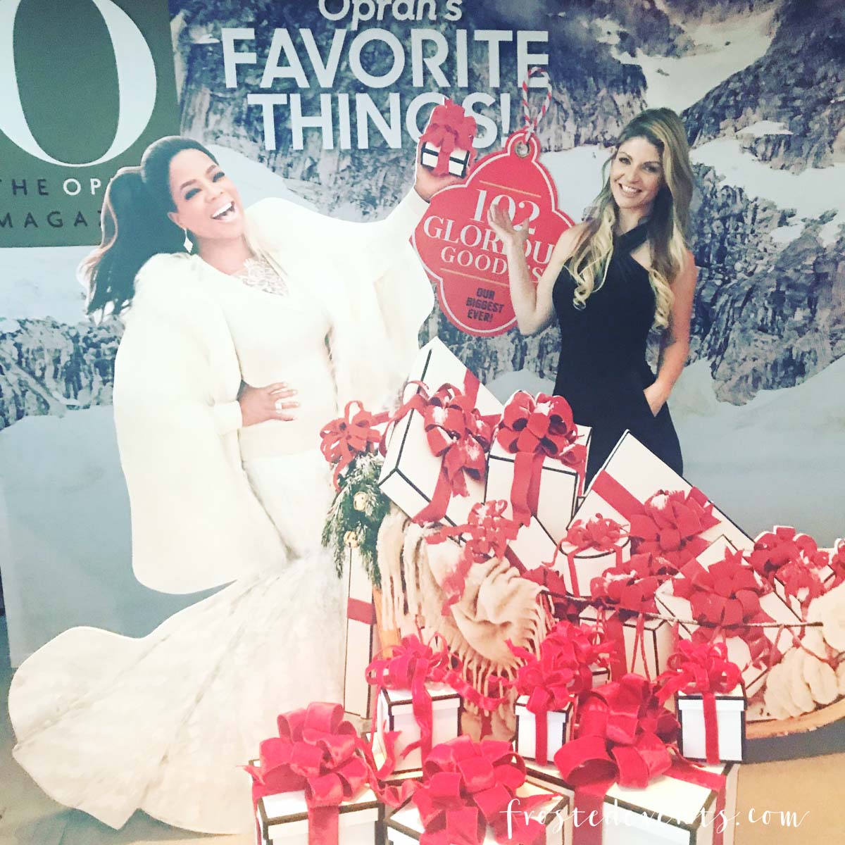 Oprah's Favorite Things 2017 Party - How this mom got to go to the best holiday party ever, get all the gifts and drink tequila with Oprah Winfrey -via Misty Nelson, mom blogger and influencer @frostedevents frostedblog.com