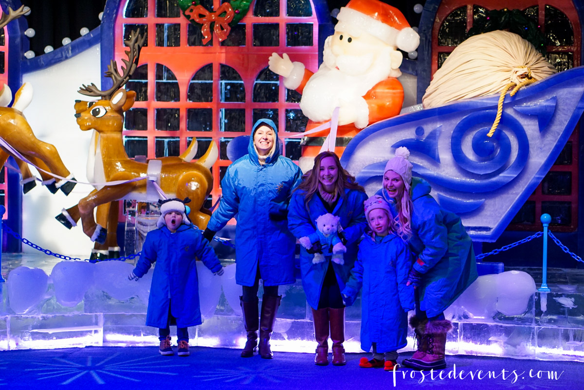 Gaylord National Harbor ICE! 2017 Christmas event family fun in the washinton D.C. area via Misty Nelson, mom blogger and influencer