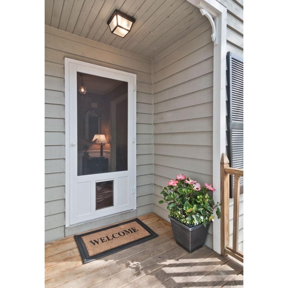 Screen Door and Storm Doors Home Improvement Ideas via Misty Nelson