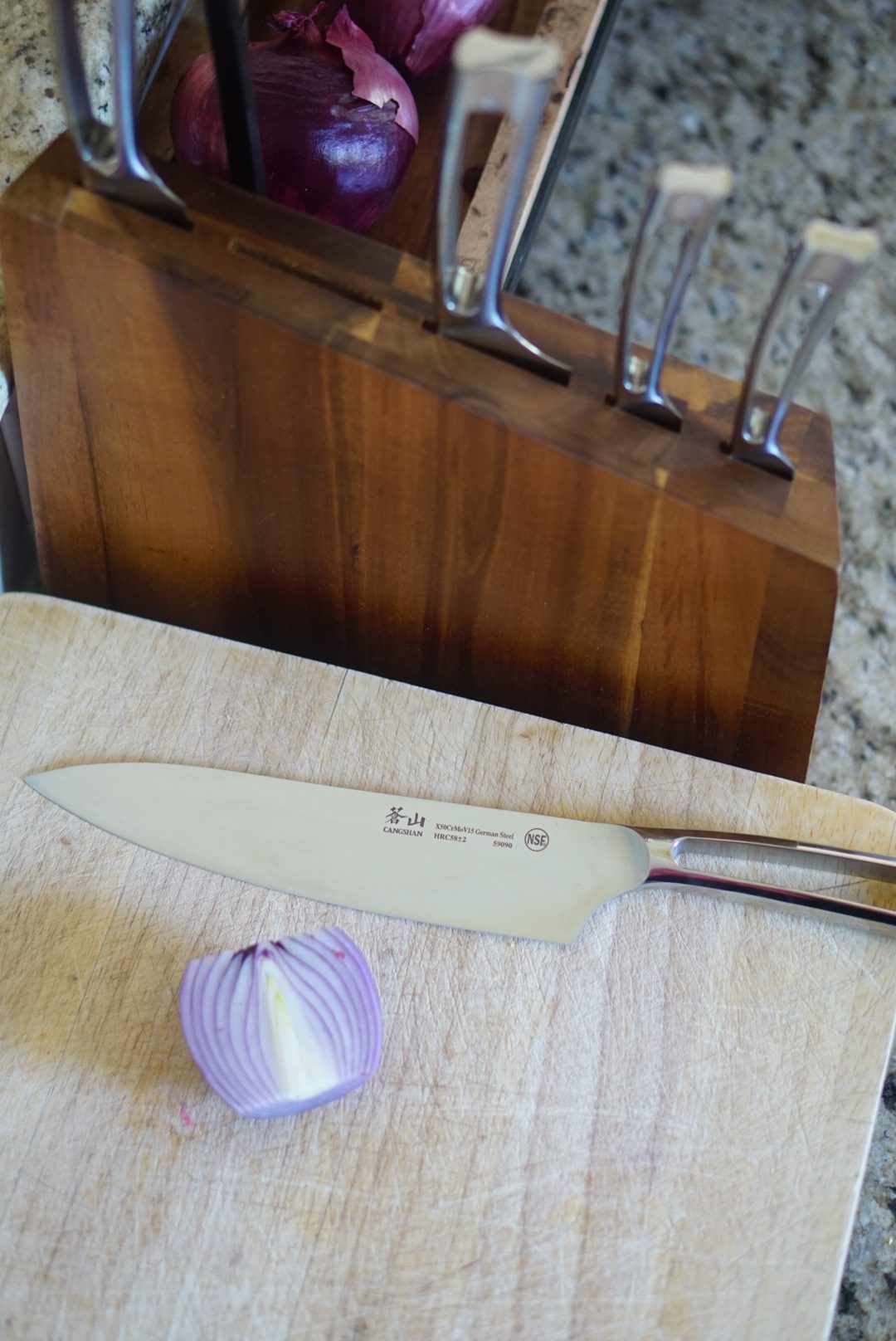 Kitchen Essentials - Best Knives Knife Block Cangshan Oprah's Favorite Things - Shop For no eBay - ebay home goods via Misty Nelson, lifestyle blogger ad parenting influencer mom at frostedblog @frostedevents