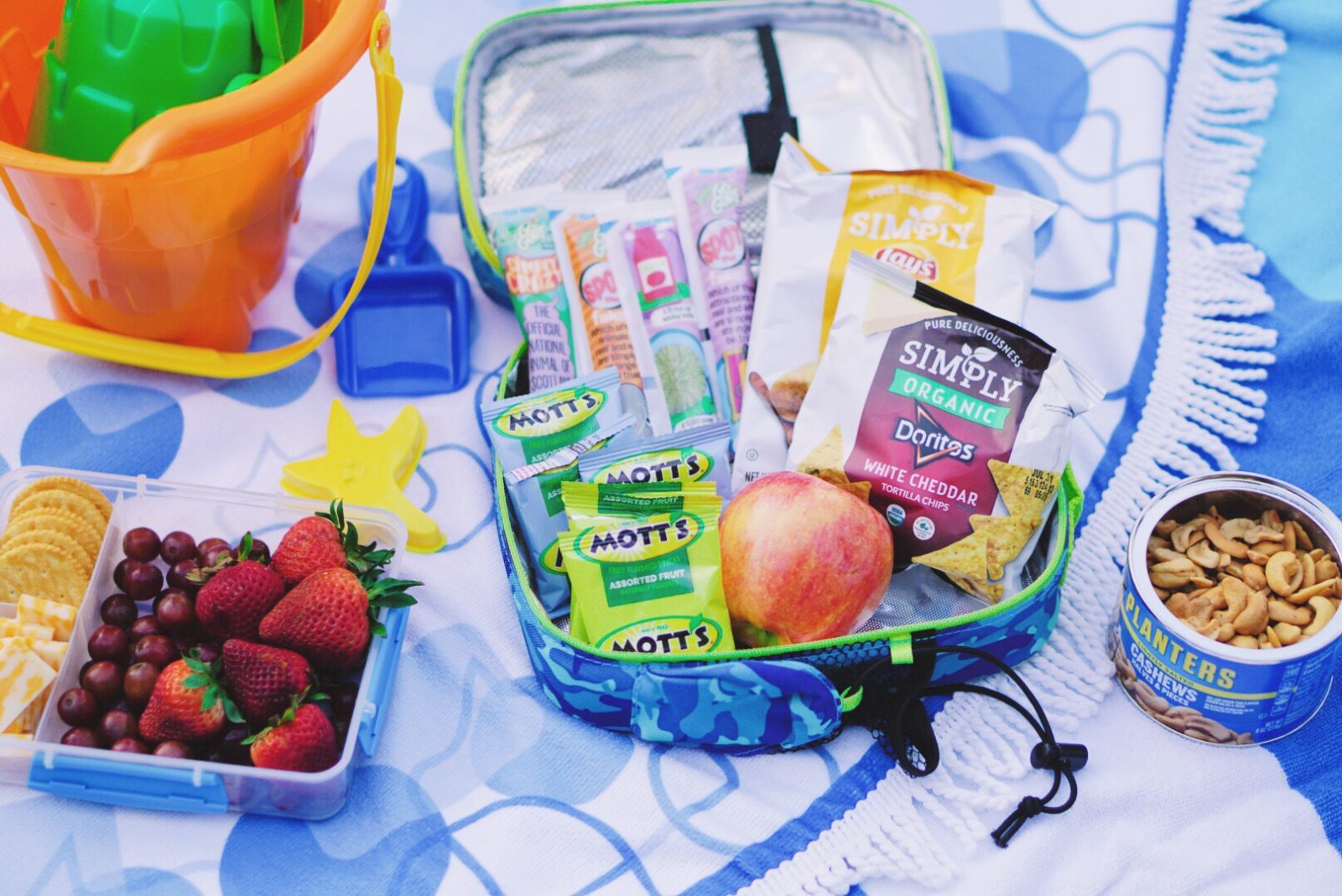 Snack Ideas for Spending a Day at the Beach - Beach Snacks and Picnic Ideas via Misty Nelson frostedevents.com Publix 