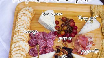 Cheese Platter Ideas - How to create the perfect meat and cheese tray for parties via Misty Nelson, frostedevents.com #entertaining #partyideas #cheese
