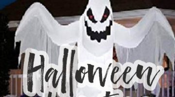 Halloween Blow Up Decorations for your Yard #halloweendecorations