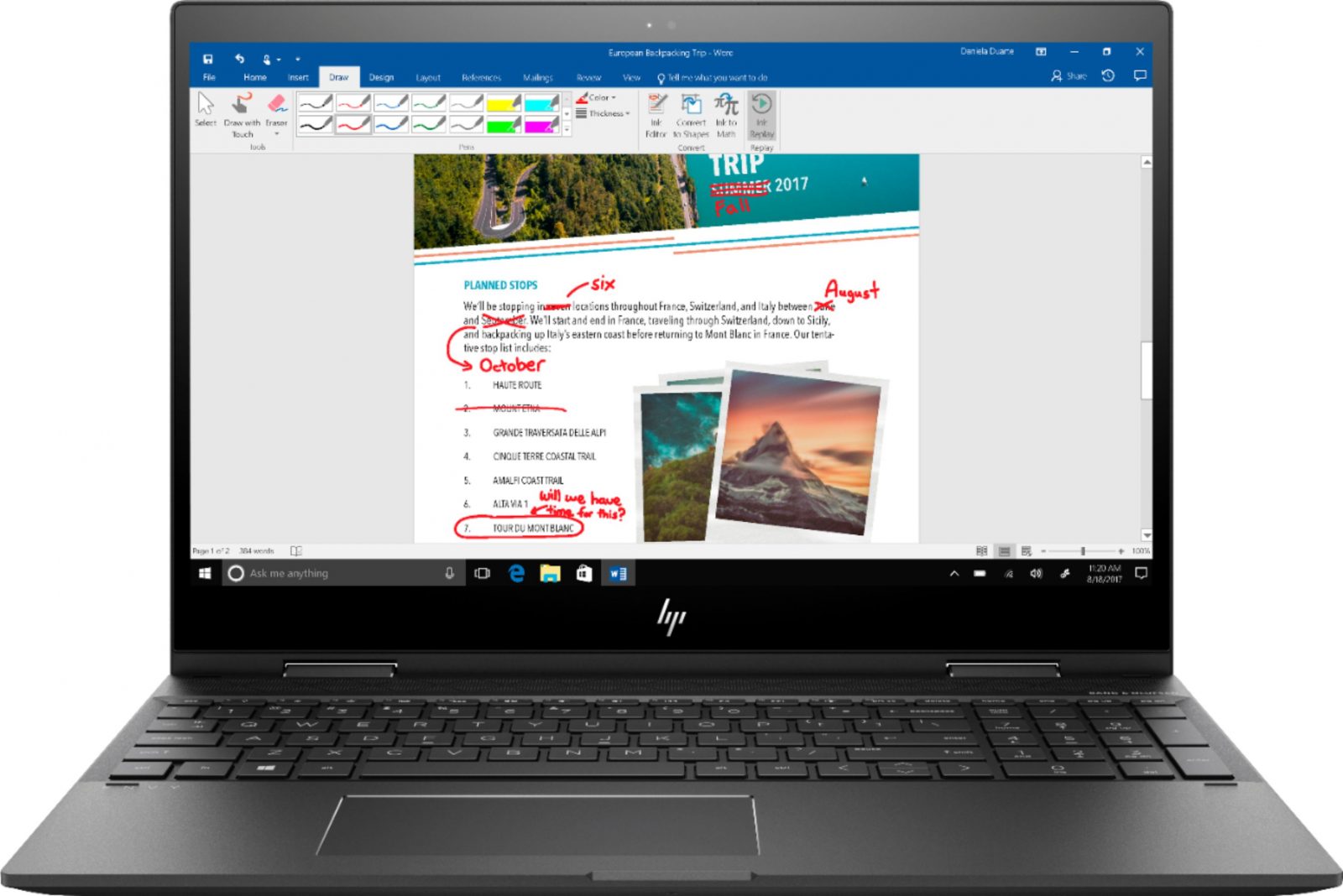 HP Envy x360 Laptop at Best Buy - Tech review by Misty Nelson frostedevents.com 