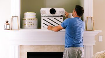 Best Projector for Home Theater Set-up - Epson Home Cinema 4010 via Frosted Blog, Misty Nelson- tech blog