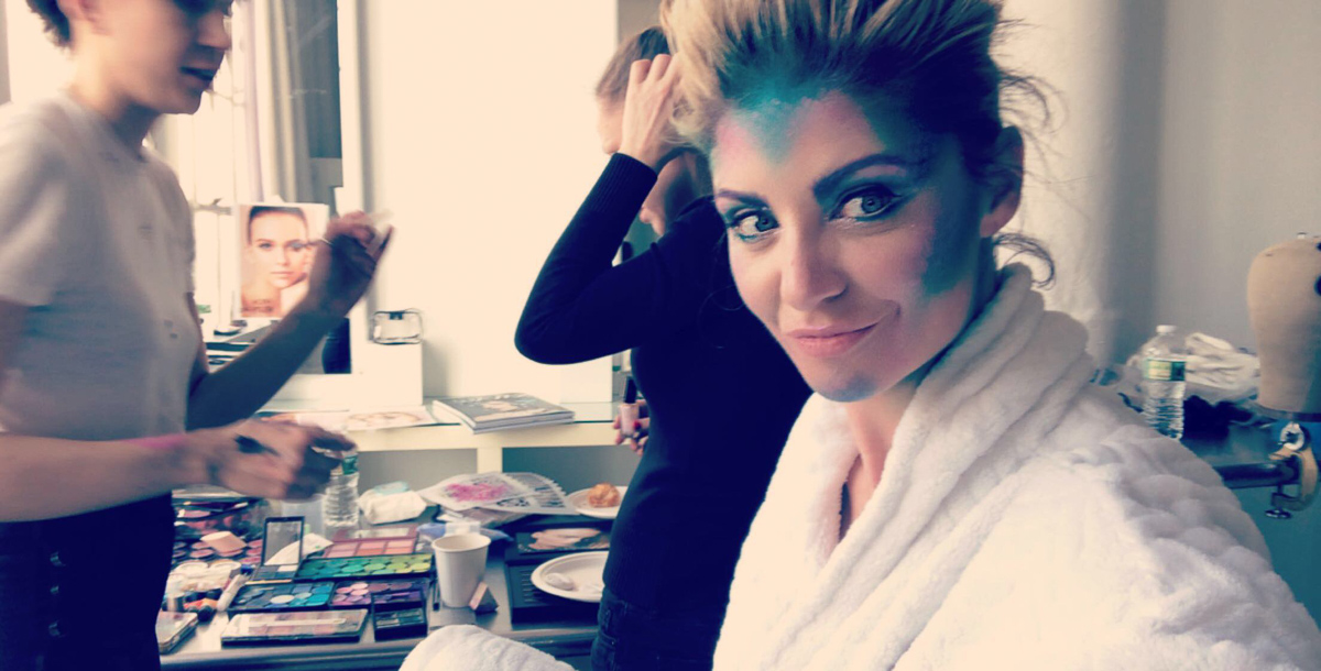 Oprah Magazine Photoshoot October 2018 Mermaid Makeup with PONDS Halloween Makeup Ideas - Misty Nelson @frostedevents blogger and influencer OMagInsider