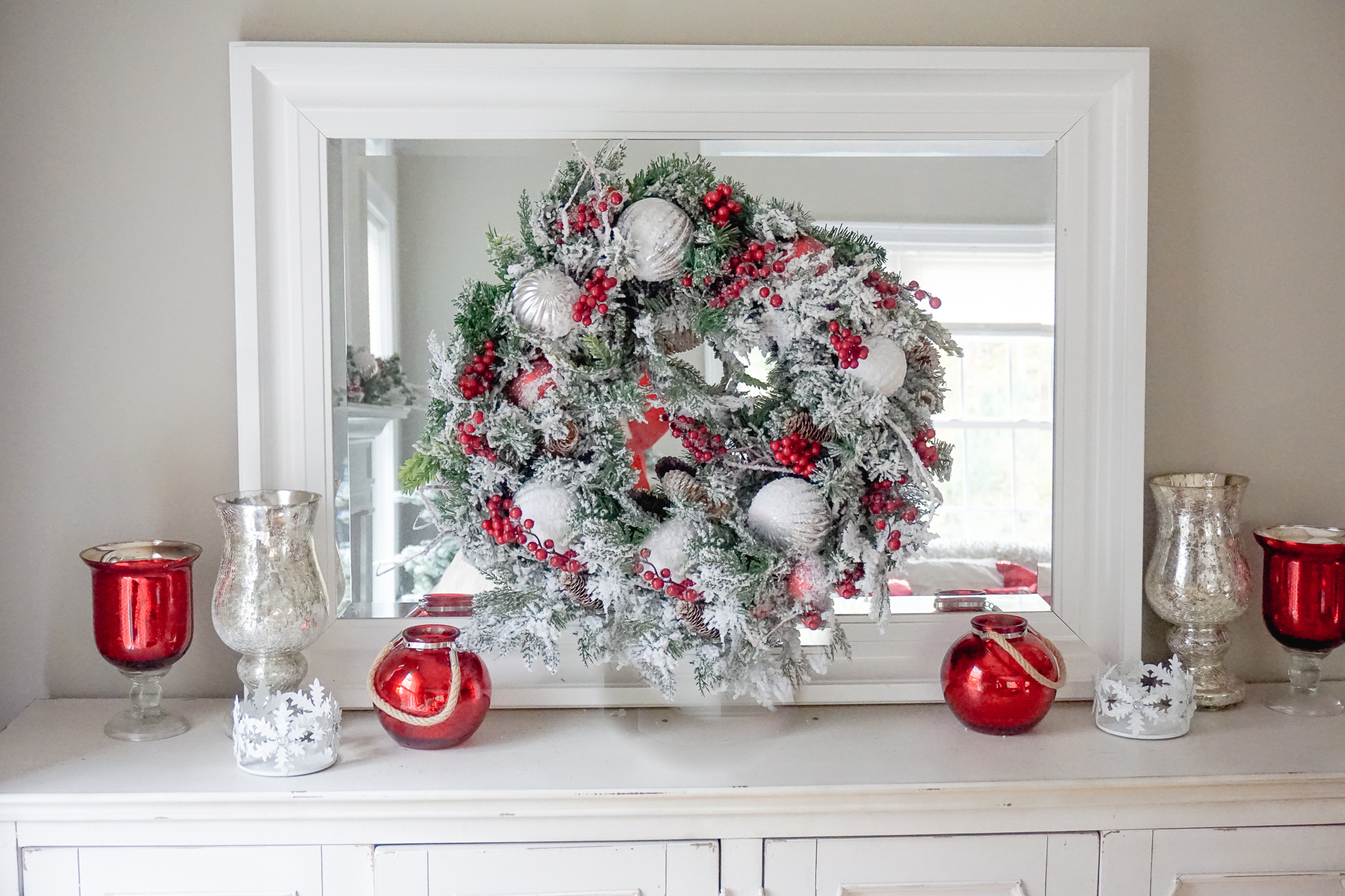 Artificial Christmas Tree - Holiday Decor All Around the House - Christmas Tree Ideas via Misty Nelson, frostedblog @frostedevents.com 