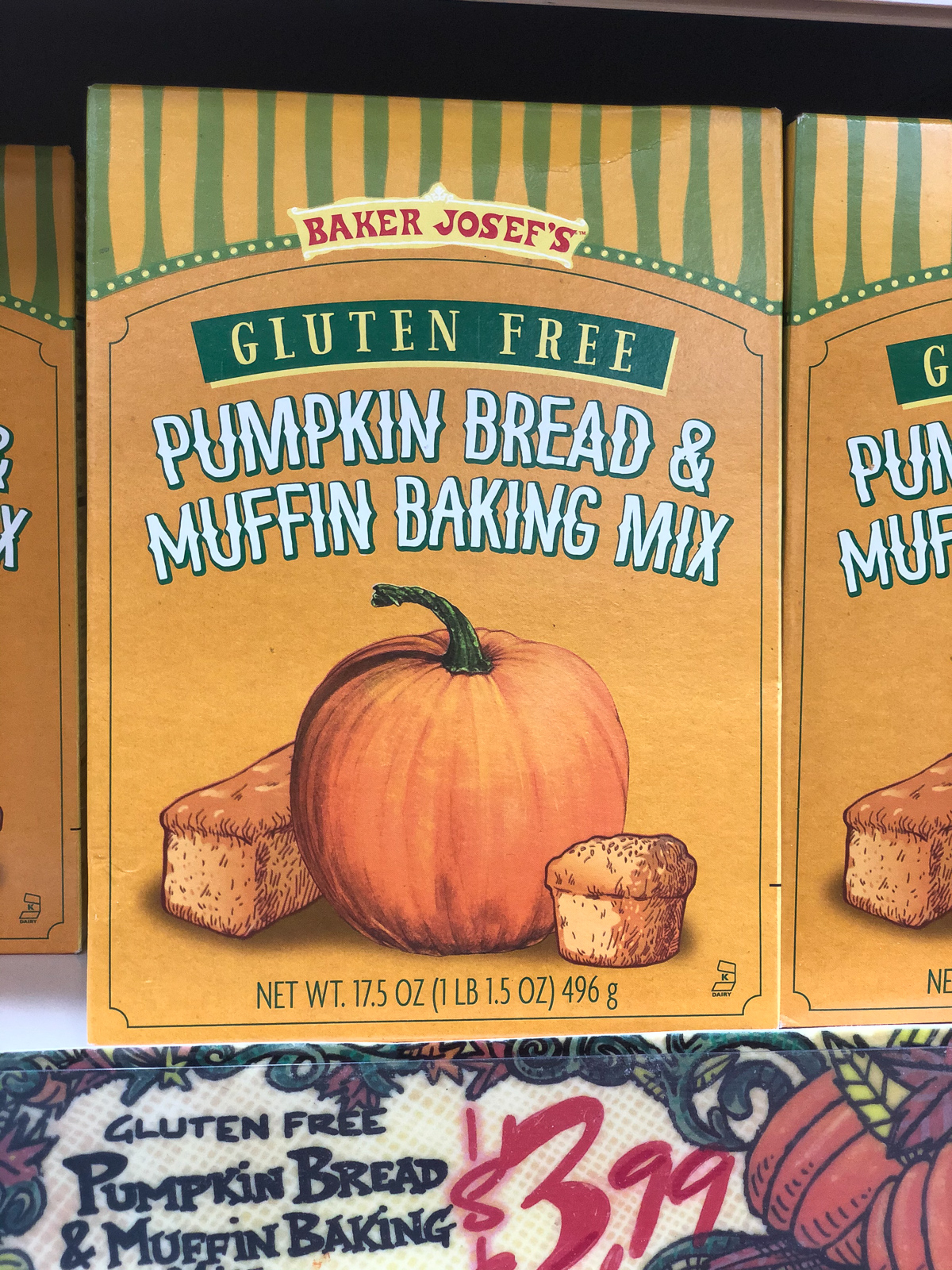 50+ Trader Joe's Pumpkin Favorites and Fall Eats - Pumpkin Bread and Muffin Mix