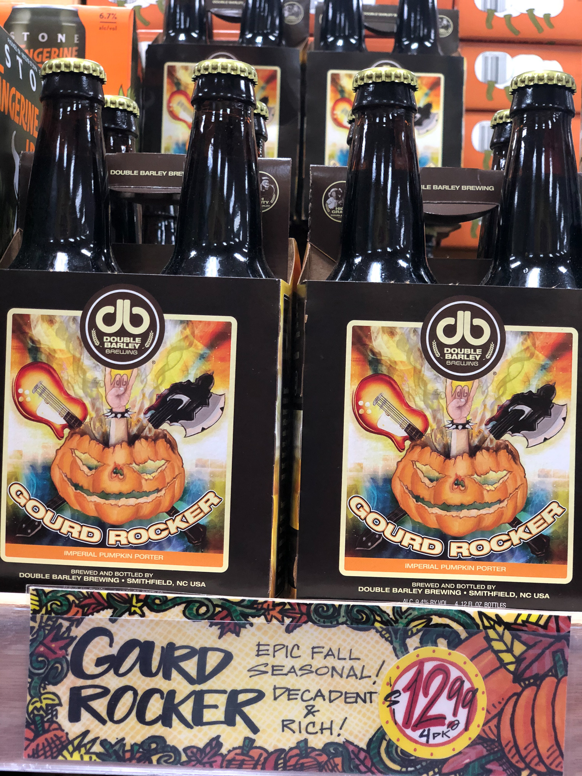 50+ Trader Joe's Pumpkin Favorites and Fall Eats - Pumpkin Beer