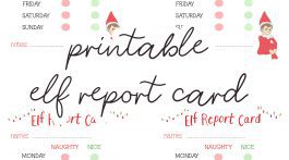 Elf on the Shelf Printables Report Card - Free Printable Elf on the Shelf Ideas via Misty Nelson, frostedevents