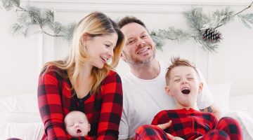 Matching Family Christmas Pajamas - Holiday traditions via Misty Nelson @frostedevents
