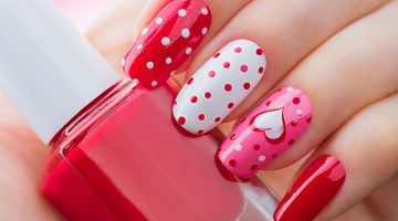 Valentines Nails - 50 Valentines Day nail design ideas, from flirty pinks to racy reds