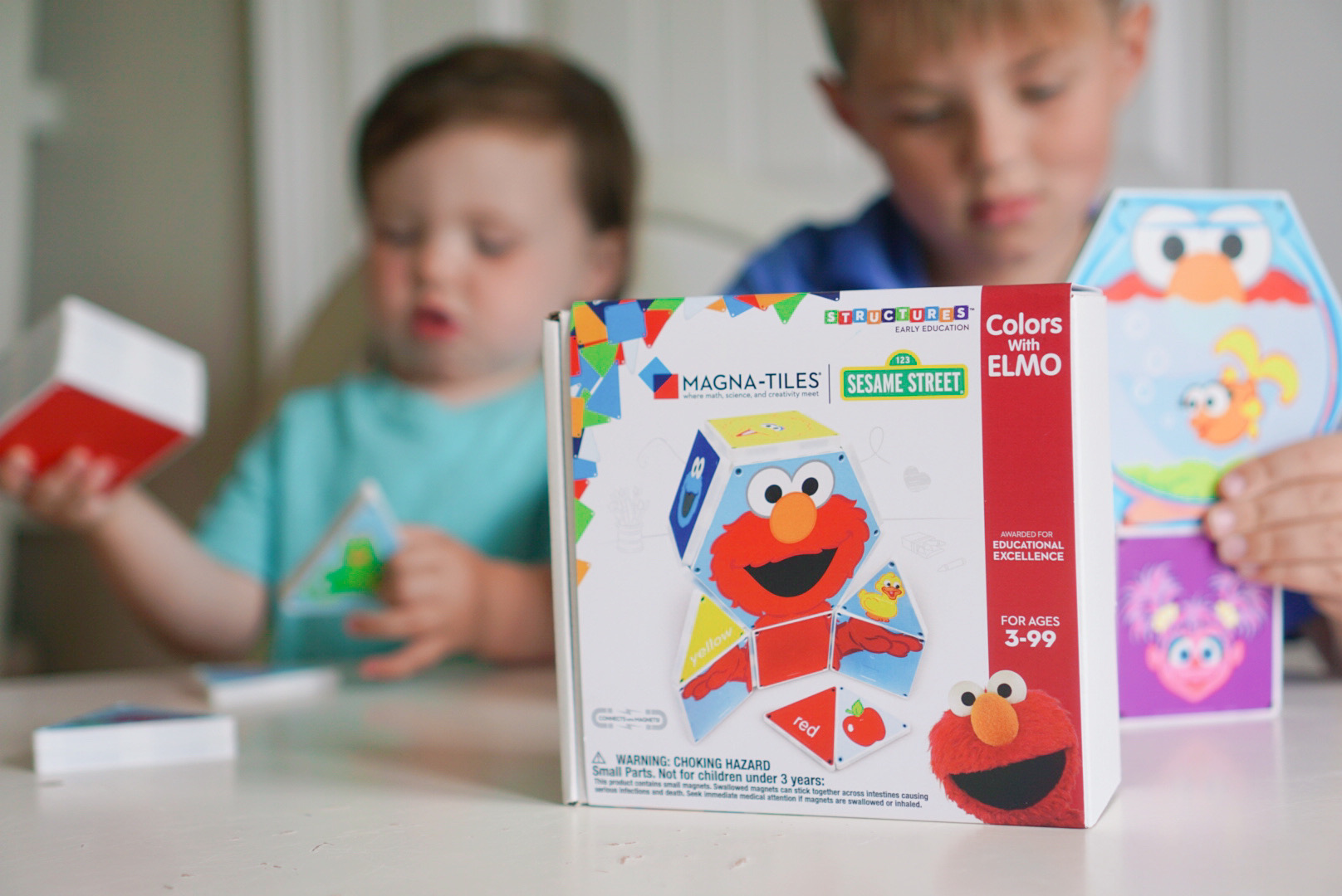 Sesame Street Magnatiles - Toys for Toddlers, Preschool Toys -gifts for preschool age