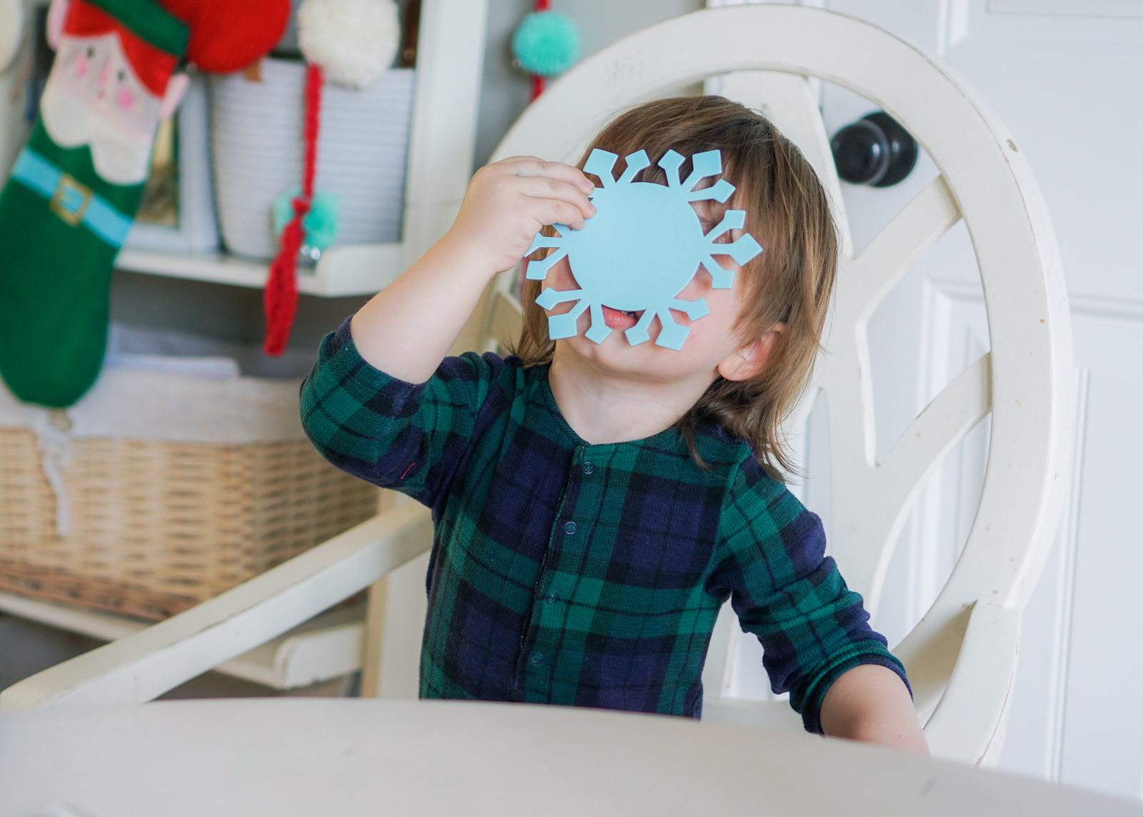 Christmas Crafts Kids - Snowflake Prints with Blue's Clues & You! Holiday Special Christmas shows for kids 