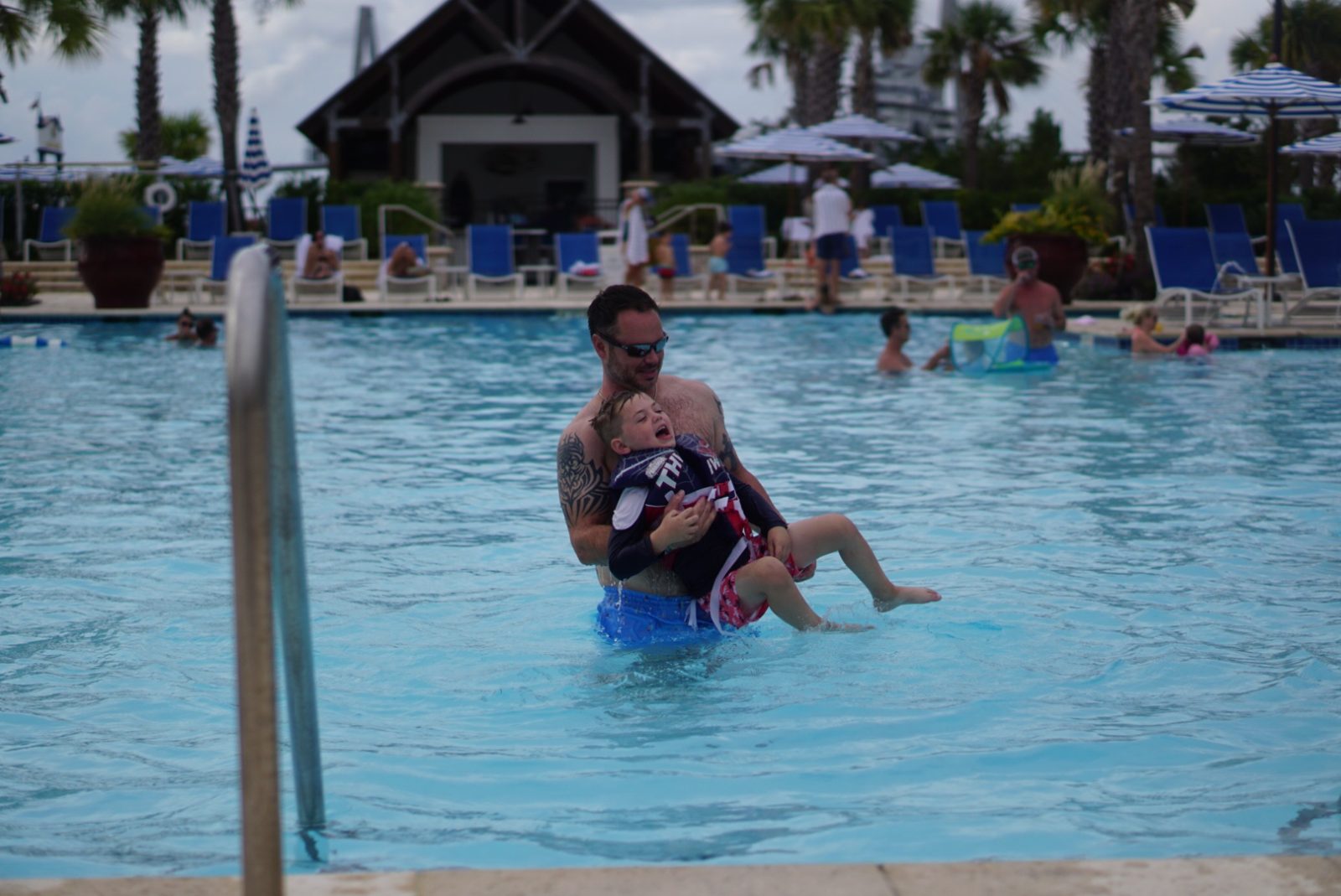 Charleston SC- Family travel South Carolina - family travel bloggers guide things to do in SC - Beach Club resort pool