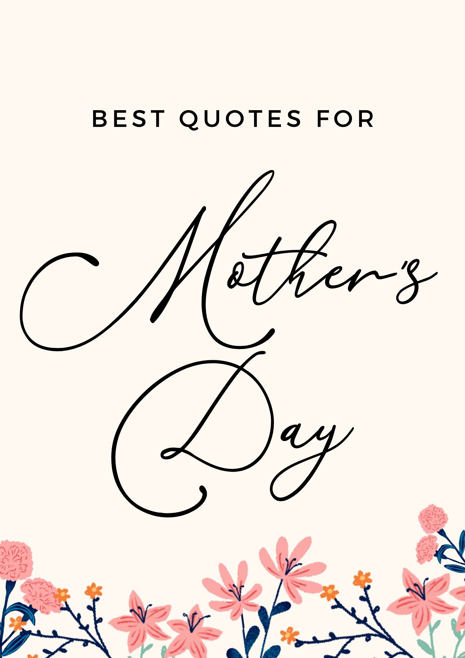 Mother's Day Quotes and digital cards 