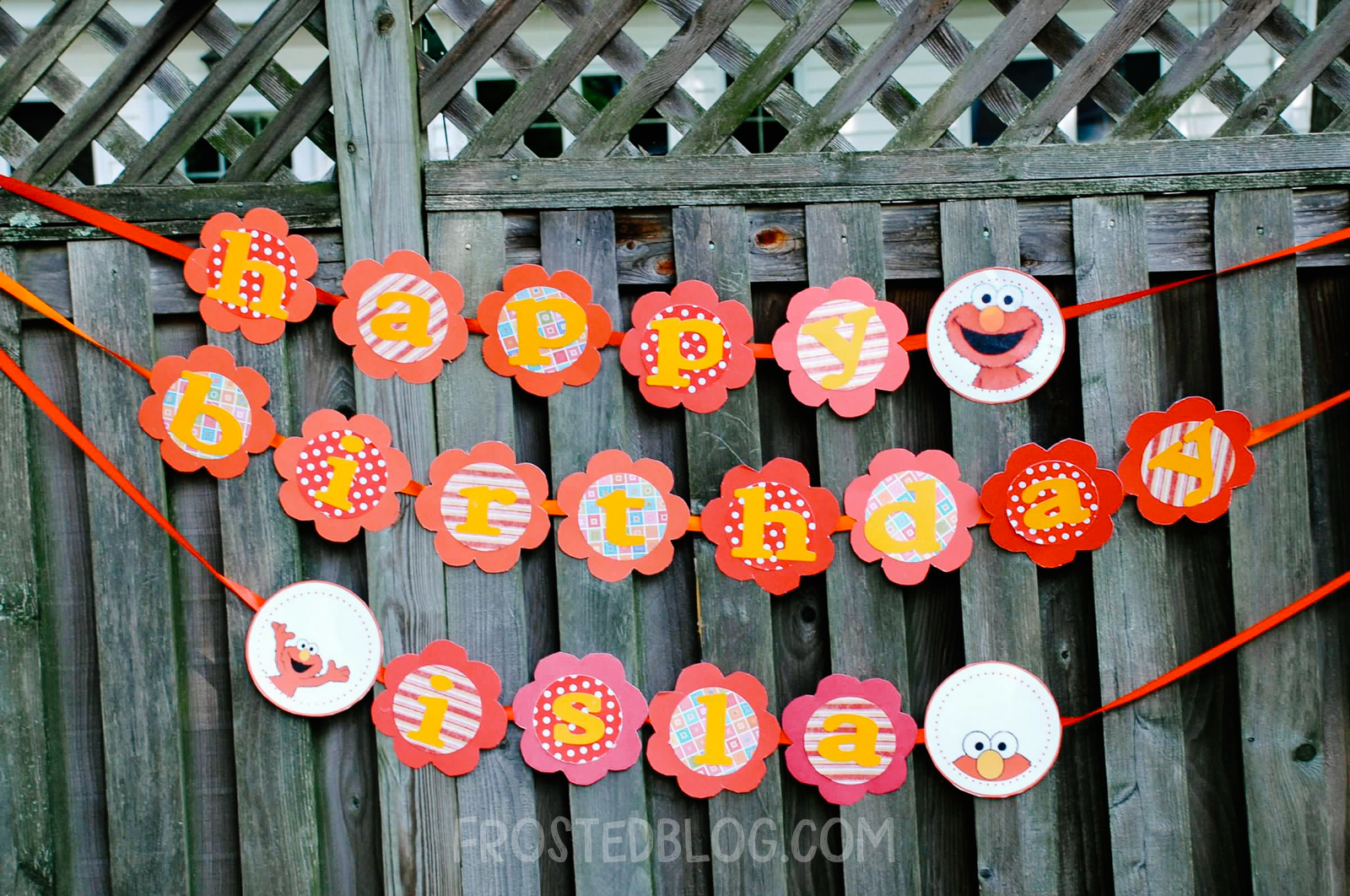 Elmo Birthday party by frostedevents  elmo party banner