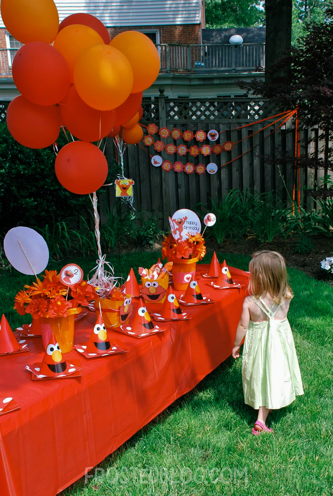 Elmo Birthday party by frostedevents  elmo party ideas