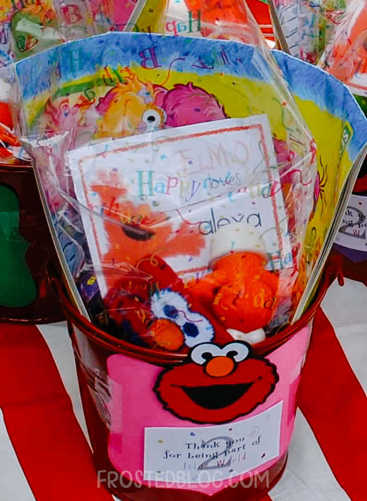 Elmo Birthday party by frostedevents  elmo party favors