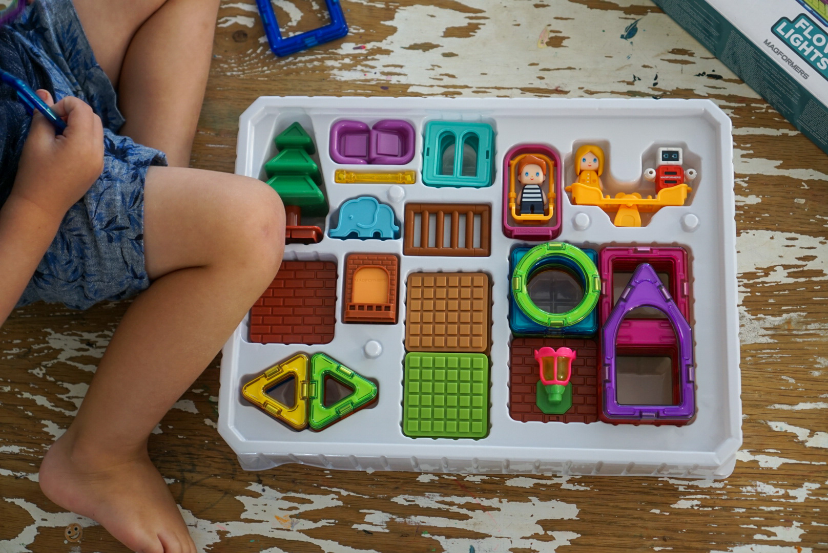 3 Year Old Toys- Magnet Blocks play sets  