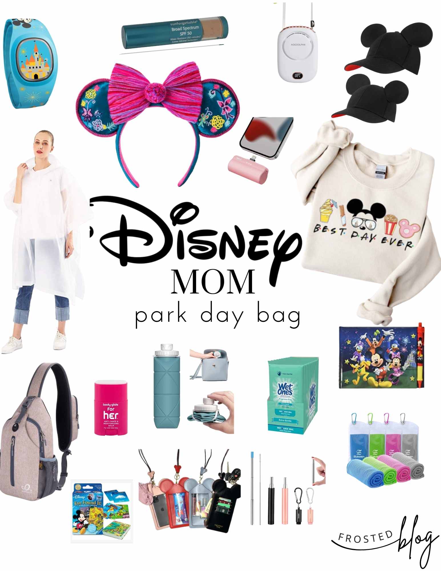 Disney World packing list - family travel vacation planning