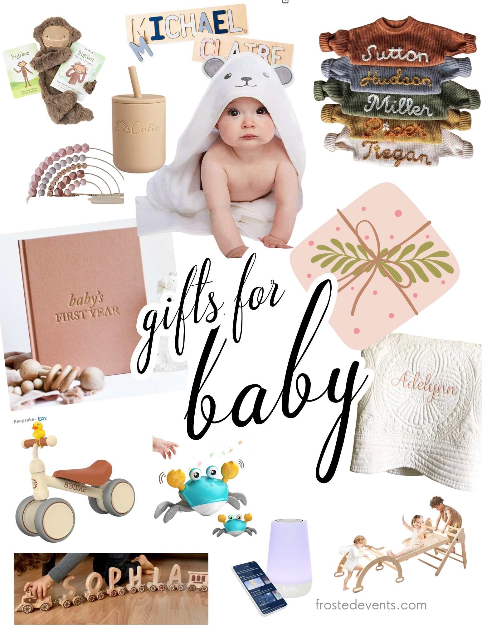 Holiday Gifts for Babies Gift Guide Frosted Blog
