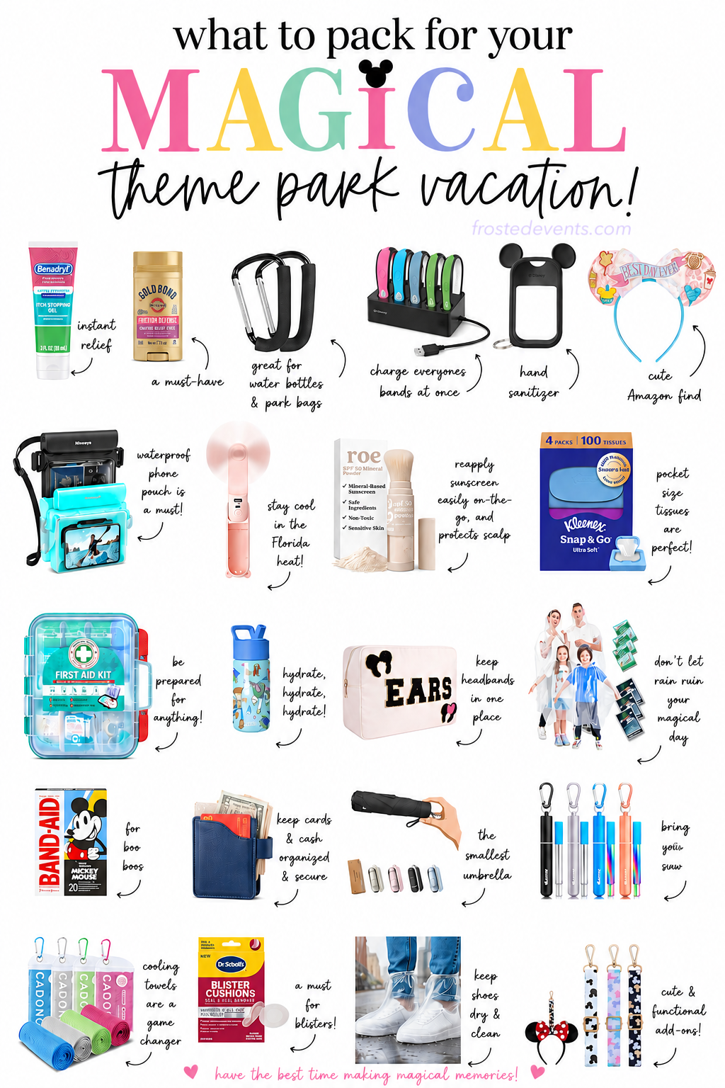 disney world park essentials