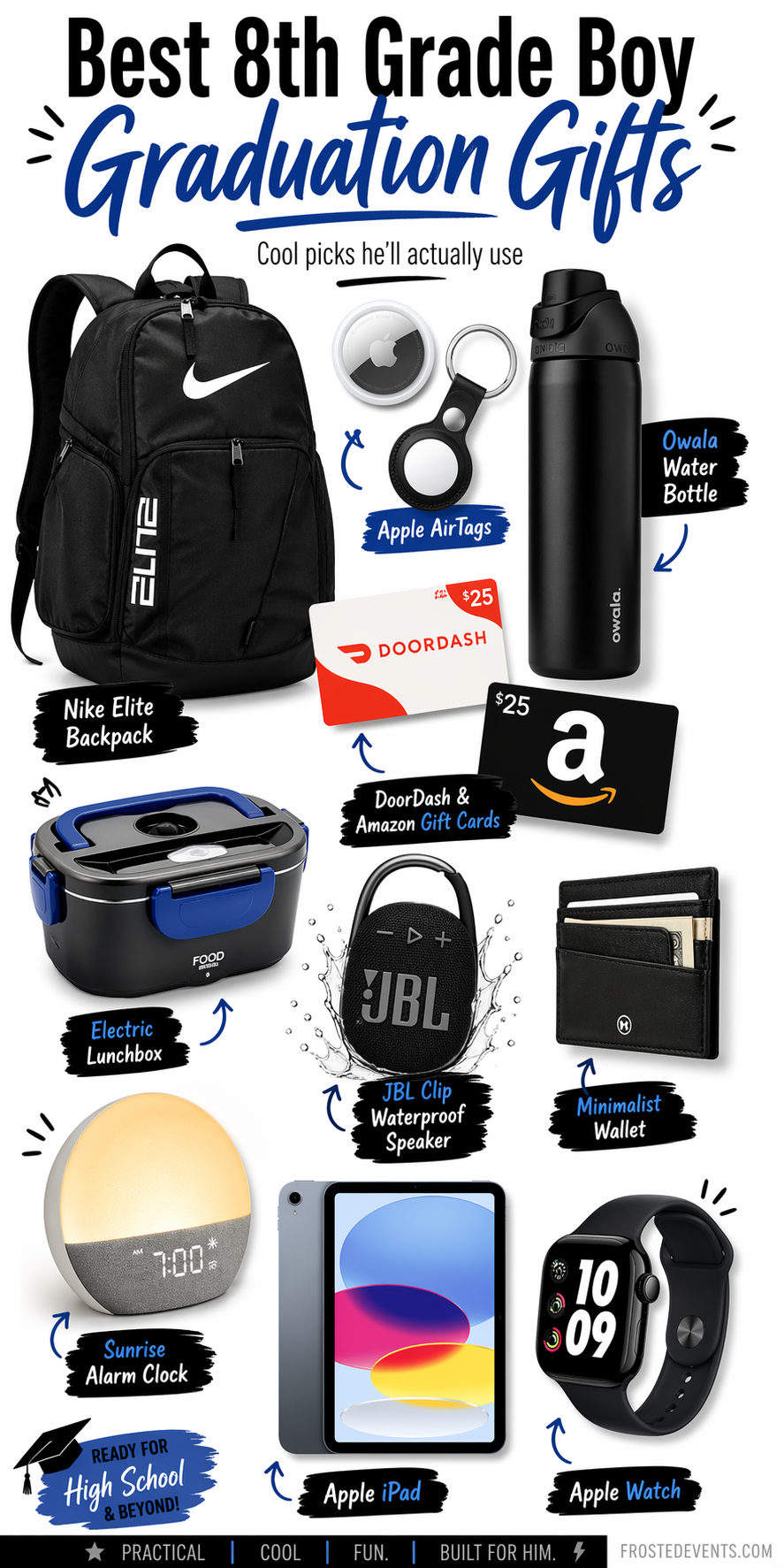 The Best 8th Grade Graduation Gifts for Boys — Cool Picks He Will Actually Use