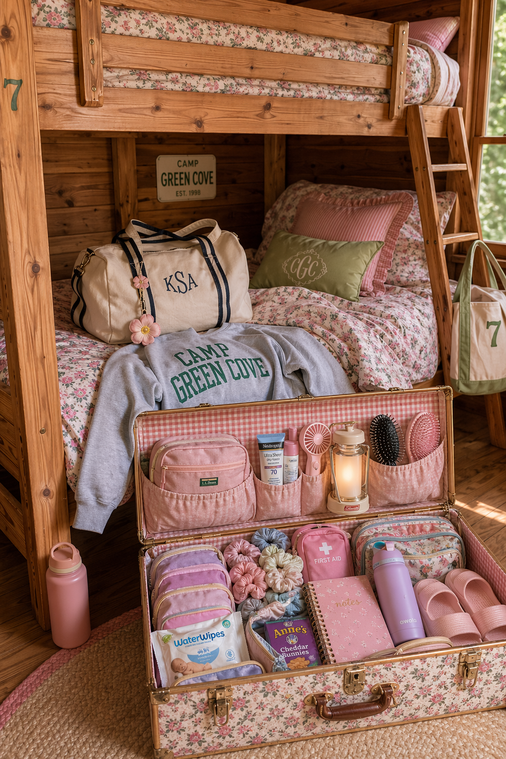 sleepaway summer camp packing list